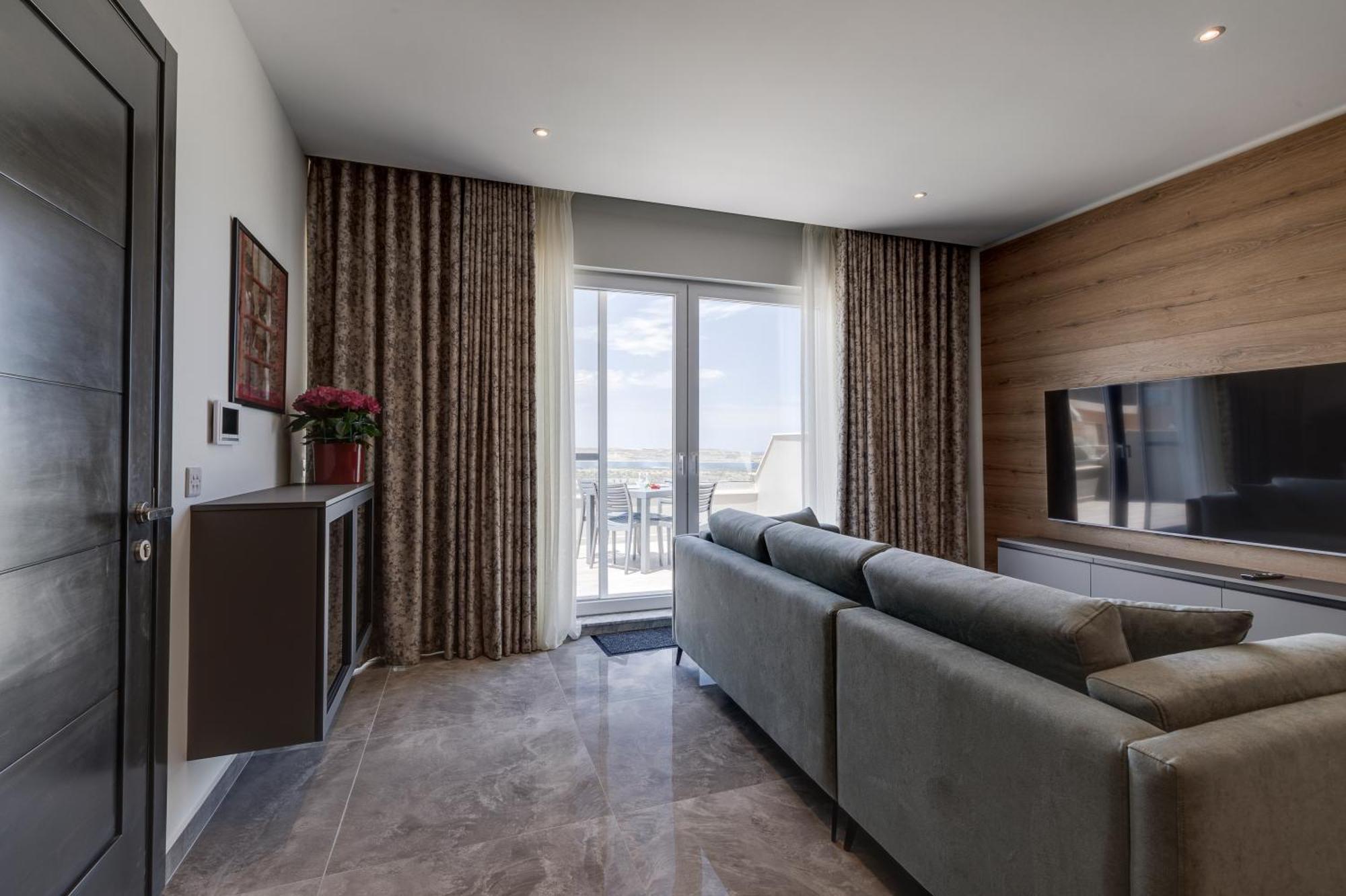 Apartment Lovely Penthouse In Mellieha-seaview By Homely